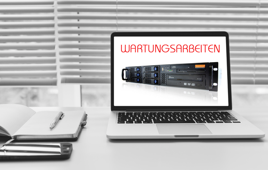 Wartungsarbeiten REWA Marketing Hosting - Server