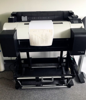 Canon imagePROGRAF TM-200 - Großformatdrucker bei REWA Marketing im Einsatz
